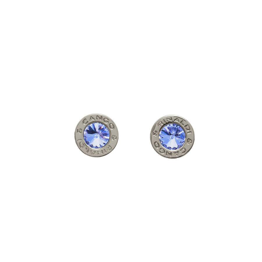 Cango & Rinaldi - Köllő Babett ezüst-kék színű 16. fülbevalója