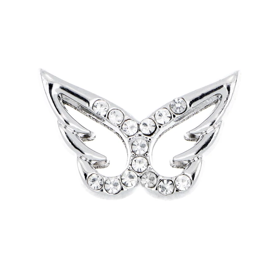 Cango &amp; Rinaldi ezüstszínű angyalszárny charm