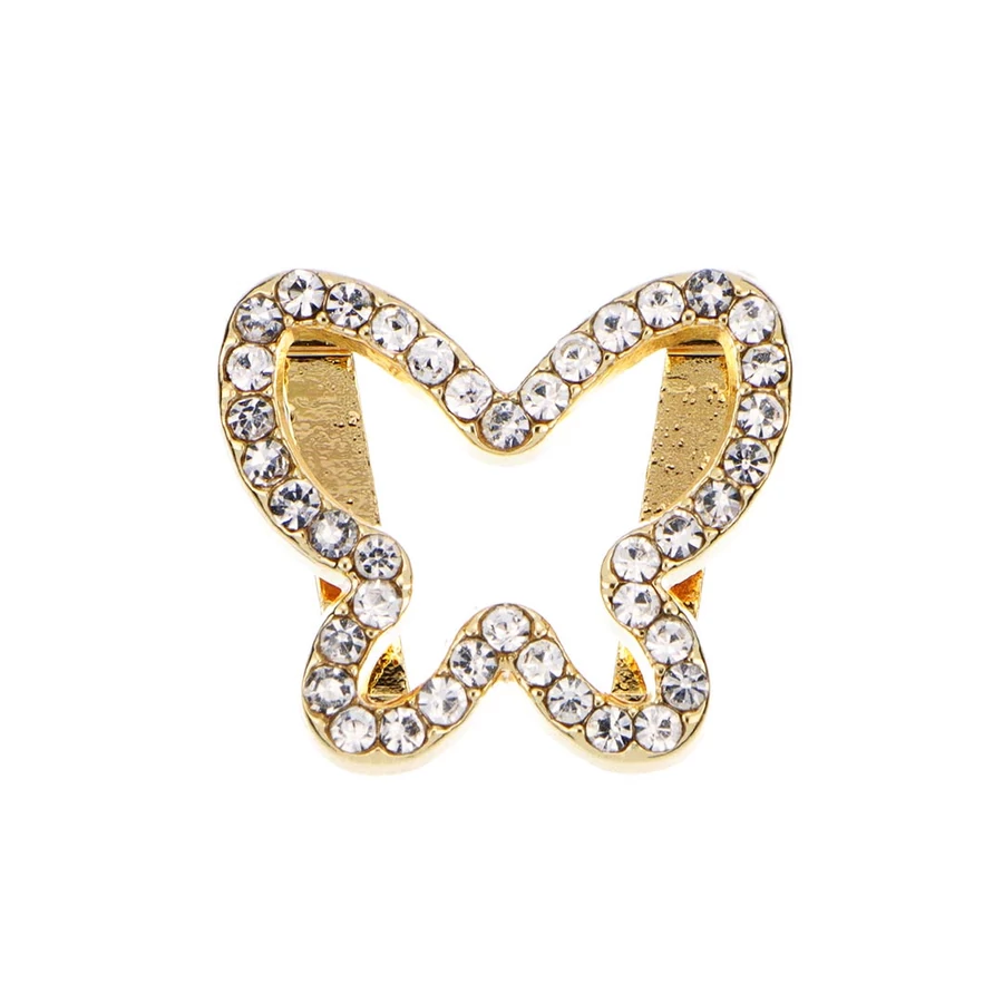 Cango &amp; Rinaldi aranyszínű pillangó charme