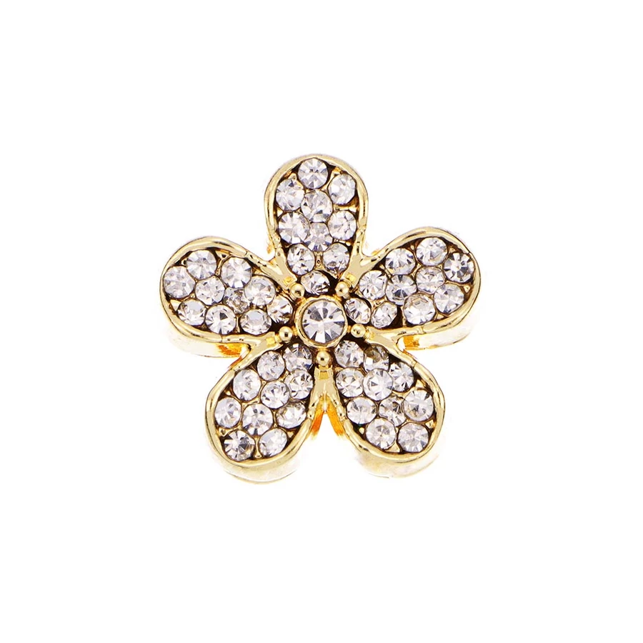 Cango &amp; Rinaldi aranyszínű virág charme