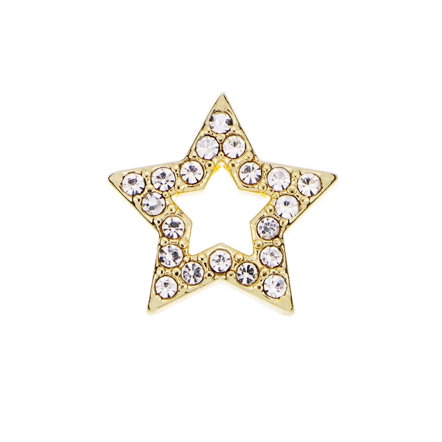 Cango &amp; Rinaldi aranyszínű csillag charm