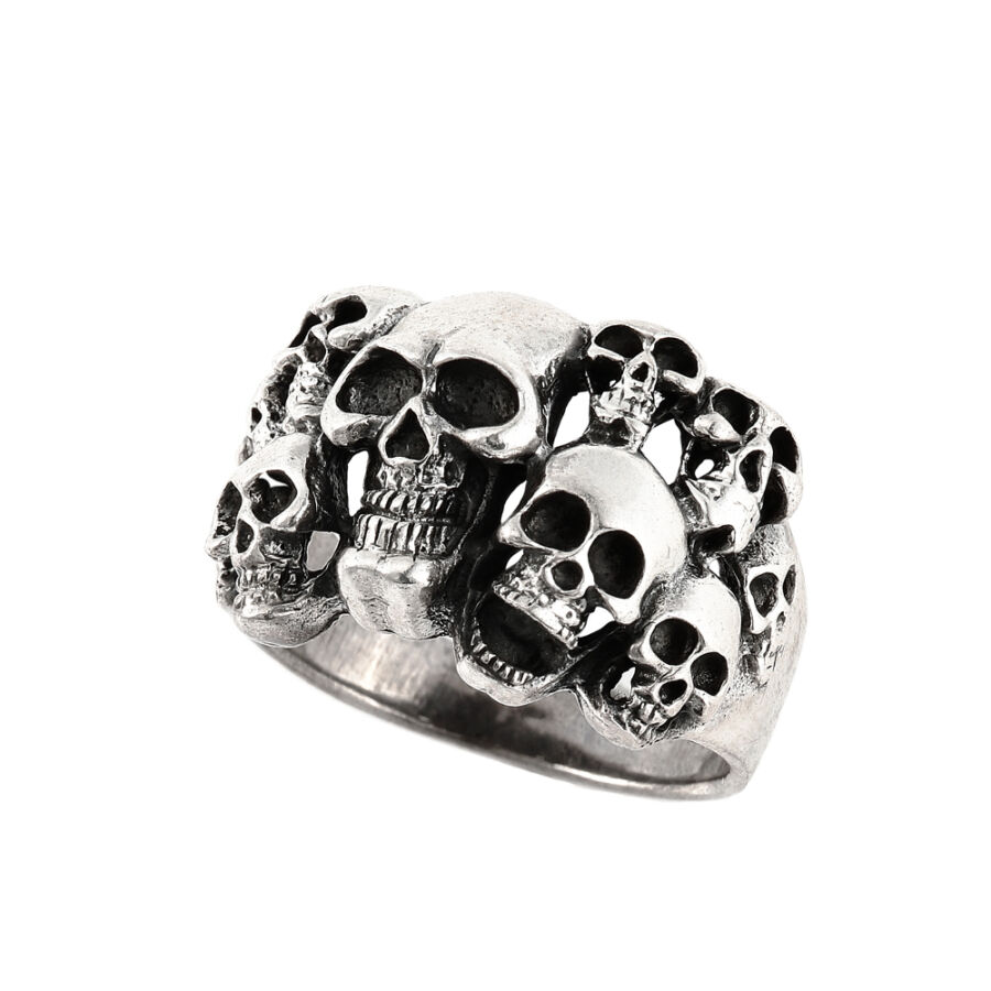 „Ossario” ezüst gyűrű
