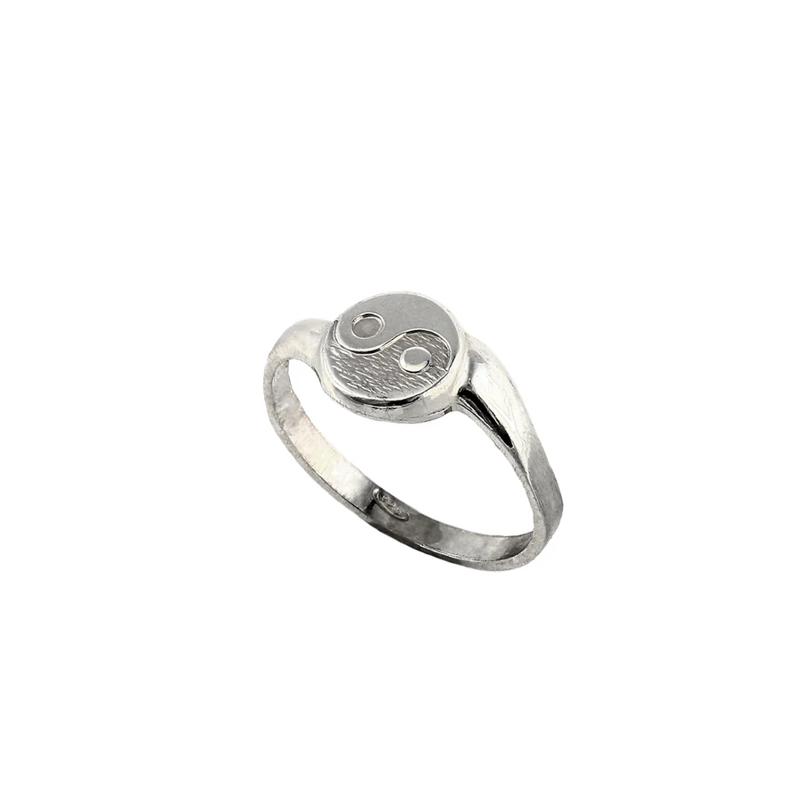 Yin-Yang ezüst gyűrű