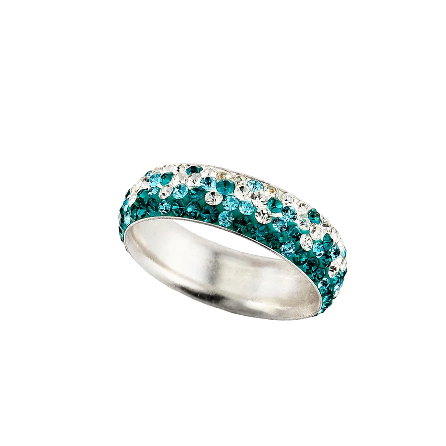 „Liguria” ezüst gyűrű kövekkel