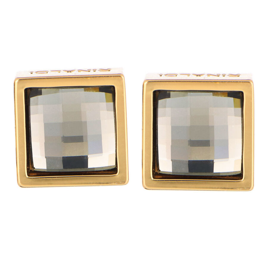 Cango & Rinaldi - Mosaic arany-black diamond színű Swarovski kristályos fülbevaló
