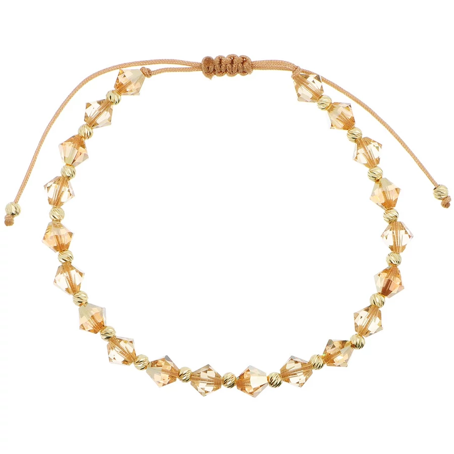 Swarovski kristályos arany órakísérő