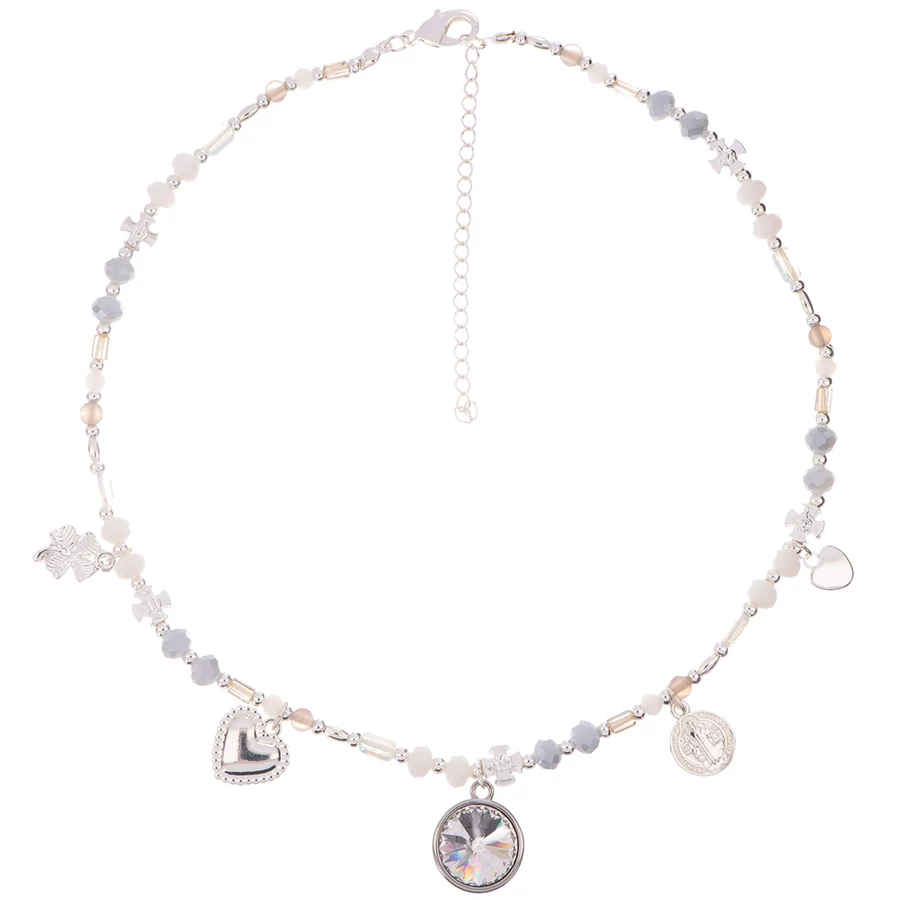 Cango &amp; Rinaldi Peace &amp; Love 2023 nyaklánc ezüst színben