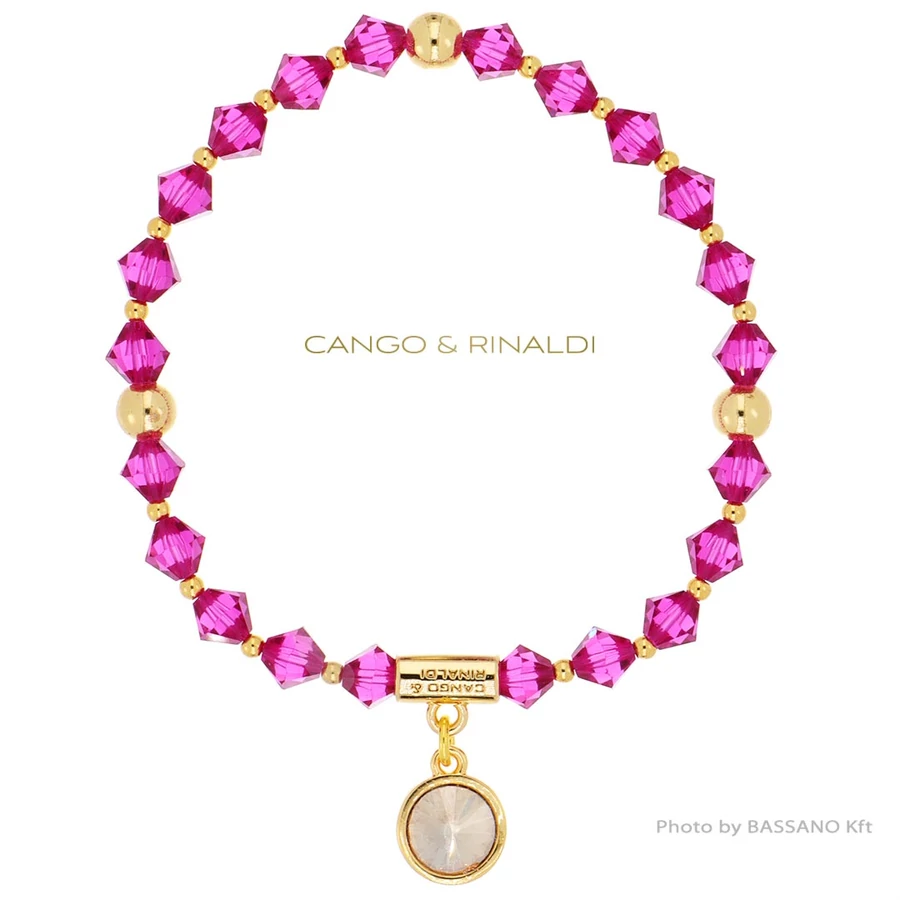 Cango & Rinaldi Sunshine pink karkötő