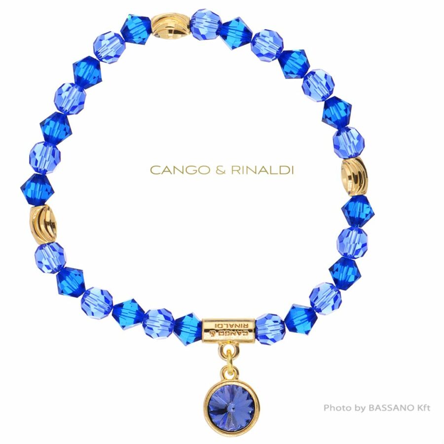Cango & Rinaldi Sunshine kék karkötő