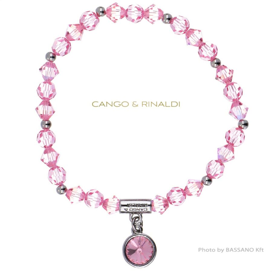 Cango & Rinaldi Sunshine rózsaszín karkötő