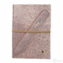 Kép 1/3 - Cango & Rinaldi rozéarany pitonbőr mintás kötésű öröknaptár