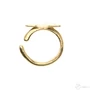 Kép 2/4 - Diversa Anello con Stella 18 karátos sárga arany piercing