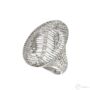 Kép 1/2 - Crystal Lacework ezüst gyűrű  925‰-es, 58-as méret