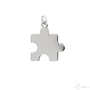 Kép 1/2 - Ezüst puzzle medál (kicsi)