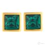 Kép 1/3 - Cango & Rinaldi - Mosaic arany-zöld színű Swarovski kristályos fülbevaló
