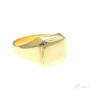 Kép 2/3 - Könnyű arany kis méretű sima férfi pecsétgyűrű